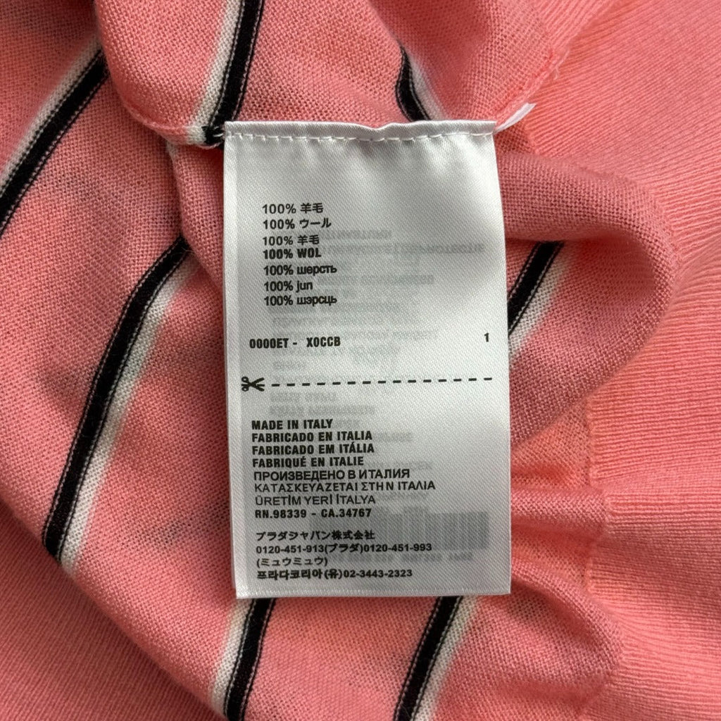 MIUMIU 26S KNIT POLO SHIRT 1005