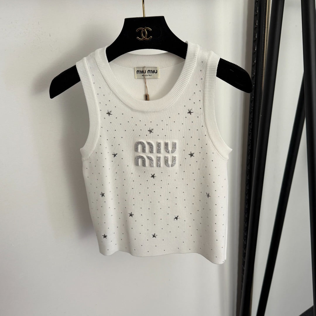 MIUMIU 26S KNIT TANK TOP 1001