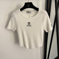 CHANEL 26S SHORT-SLEEVE SWEATER 991