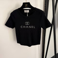 CHANEL 26S SHORT-SLEEVE SWEATER 990