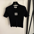 CHANEL 26S SHORT-SLEEVE SWEATER 988