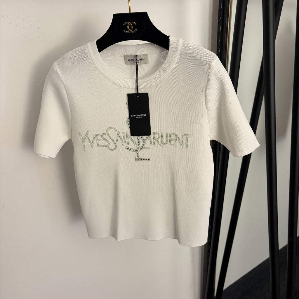 YSL 26S SHORT SLEEVED KNIT SHIRT 258