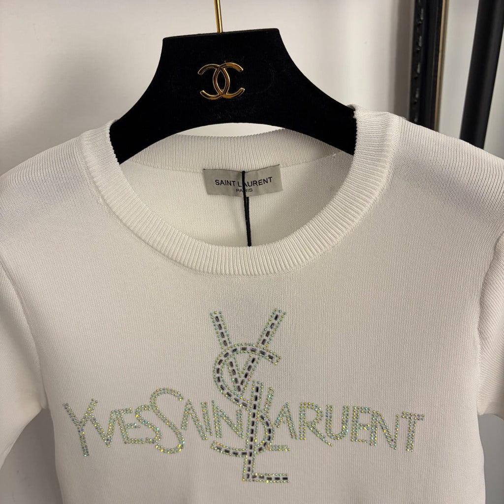 YSL 26S SHORT SLEEVED KNIT SHIRT 258