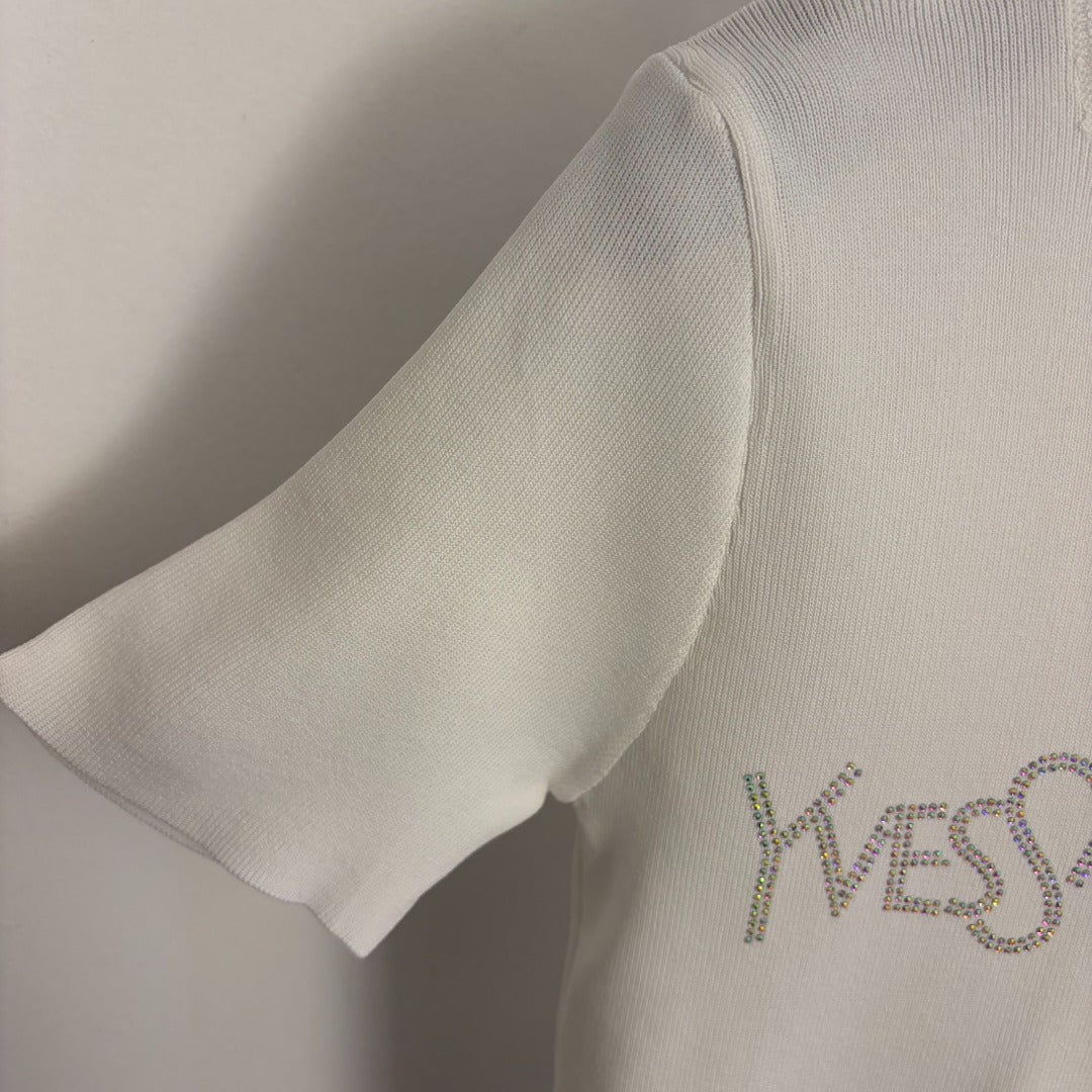 YSL 26S SHORT SLEEVED KNIT SHIRT 258