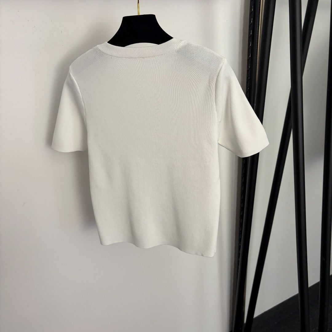 YSL 26S SHORT SLEEVED KNIT SHIRT 258