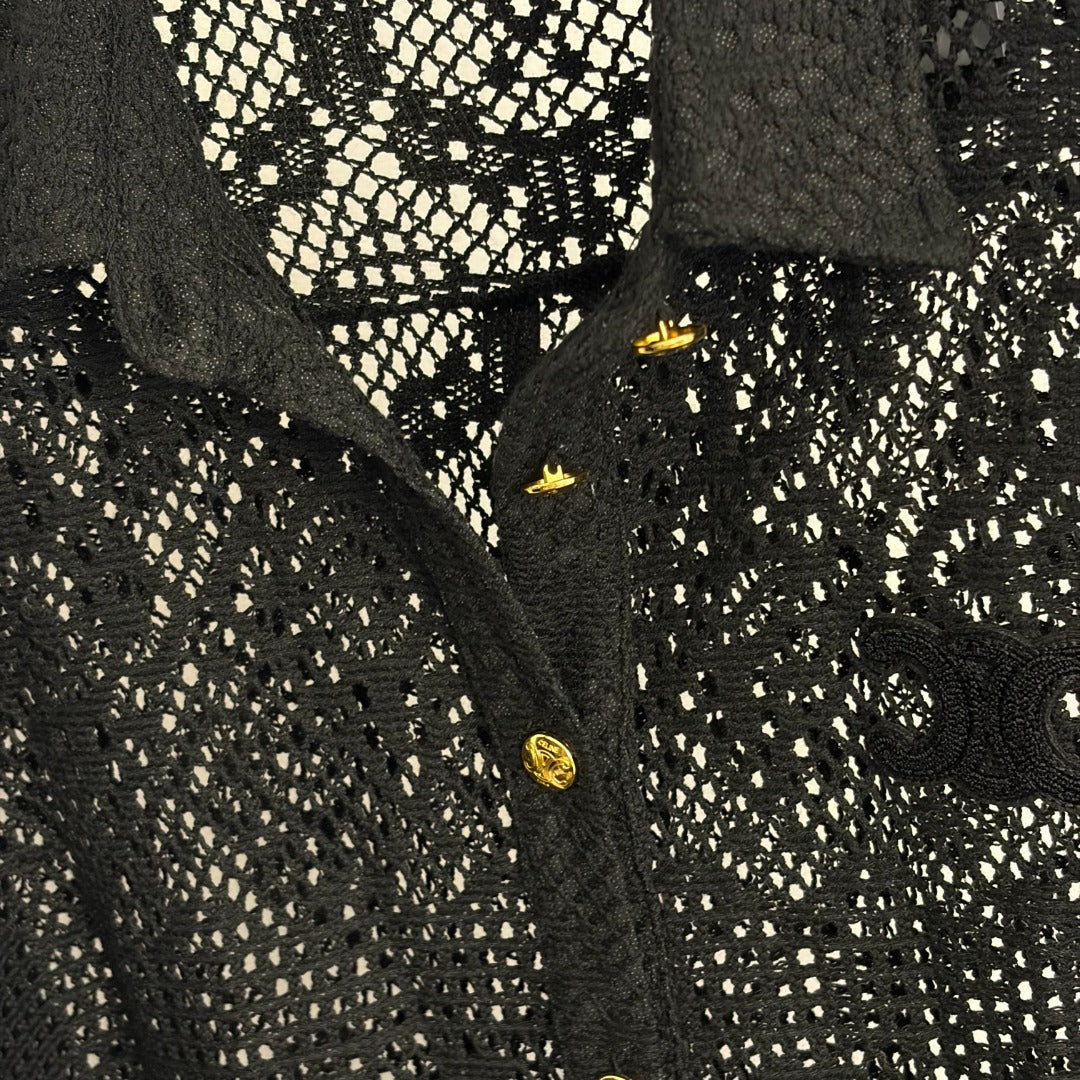 CELINE 26S LONG SLEEVE LACE SHIRT 151
