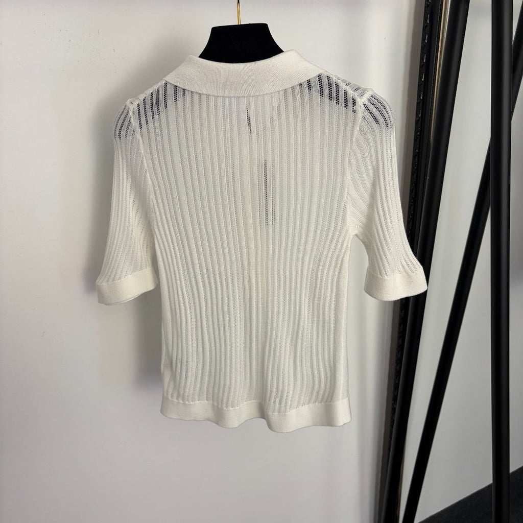 LORO PIANA 26S KNIT POLO SHIRT 651