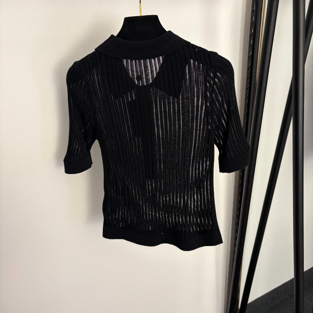 LORO PIANA 26S KNIT POLO SHIRT 652