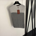 LORO PIANA 26S SLEEVELESS KNIT T-SHIRT 648