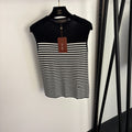LORO PIANA 26S SLEEVELESS KNIT T-SHIRT 649
