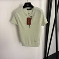 LORO PIANA 26S SHORT SLEEVE KNIT TOP 643