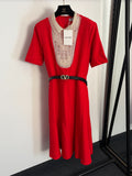 VALENTINO 26S SHORT SLEEVE DRESS 232
