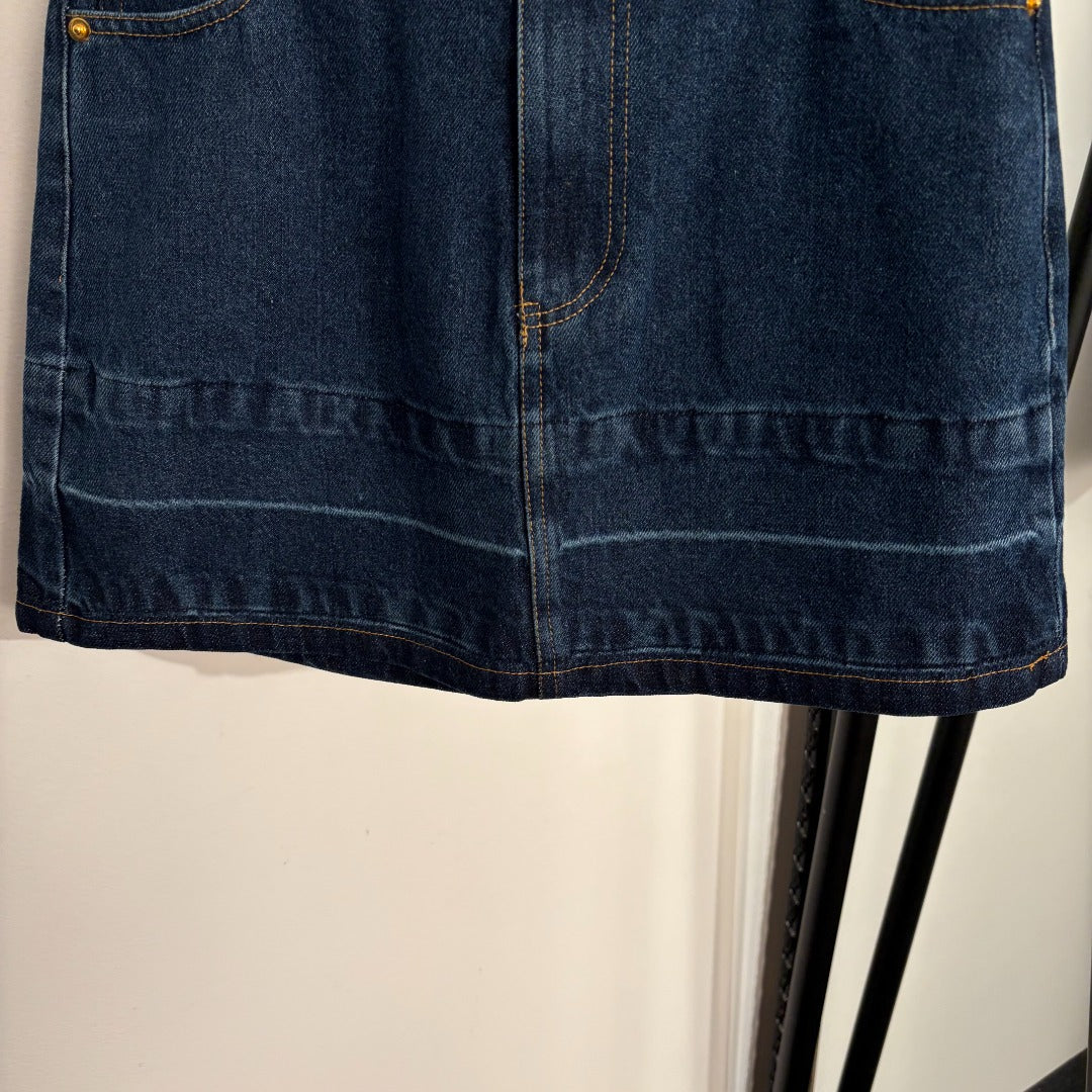 VALENTINO 26S DENIM MINI SKIRT 233