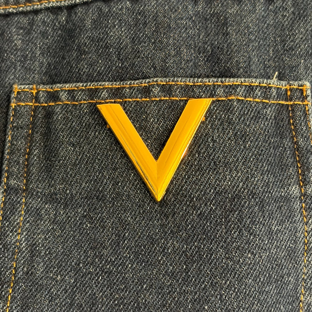 VALENTINO 26S DENIM MINI SKIRT 233