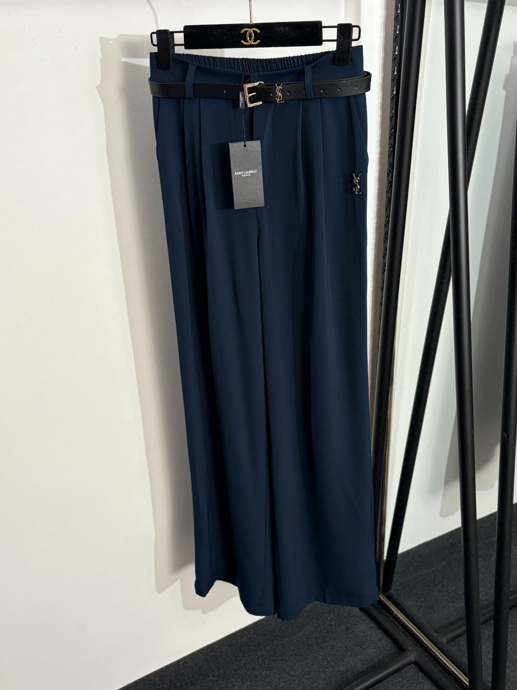 YSL 26S HIGH WAIST PANTS 416
