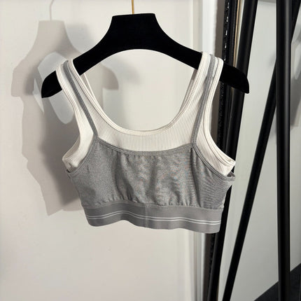 ALO 26S LAYERED SPORTS BRA & HIGH-WAIST LEGGINGS SET 259