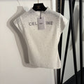 CELINE 26S SHORT SLEEVE KNIT TOP 203