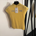 CELINE 26S SHORT SLEEVE KNIT TOP 204