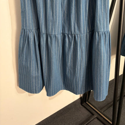 RALPH LAUREN 26S HIGH WAIST DENIM MIDI SKIRT 463