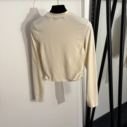 ALO 26S LONG-SLEEVE TOP & WIDE-LEG PANTS SET 356