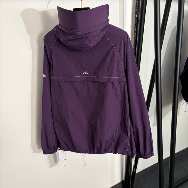 ALO 26S ZIP-UP HOODED JACKET 196