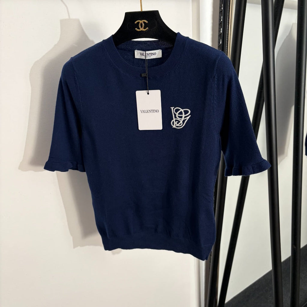 VALENTINO 26S SHORT SLEEVE KNIT TOP 149