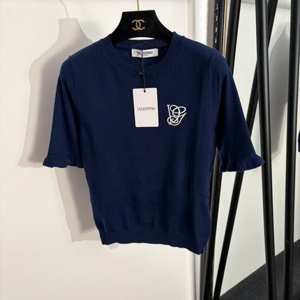 VALENTINO 26S SHORT SLEEVE KNIT TOP 149