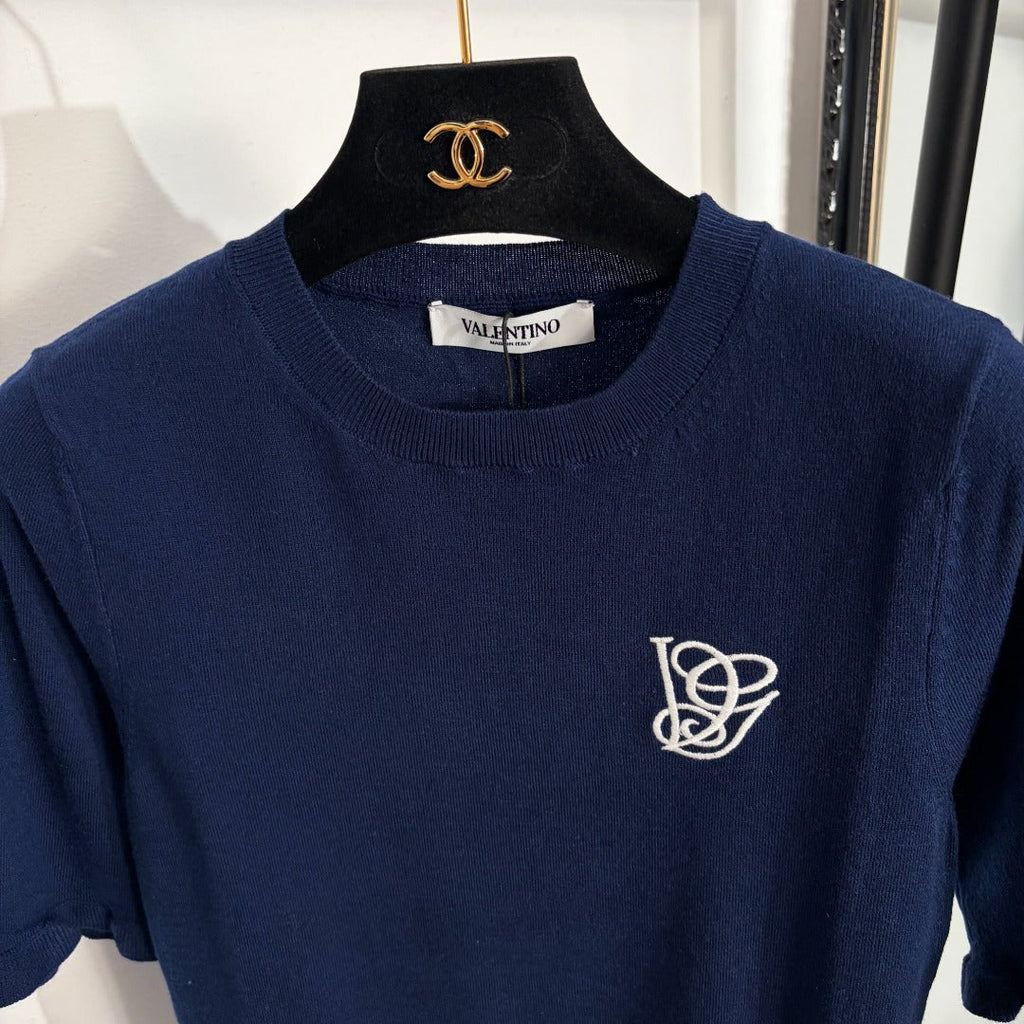 VALENTINO 26S SHORT SLEEVE KNIT TOP 149