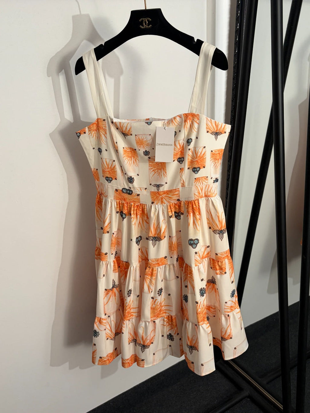 ZIMMERMANN 26S SHORT SPAGHETTI STRAP DRESS STYLE 89
