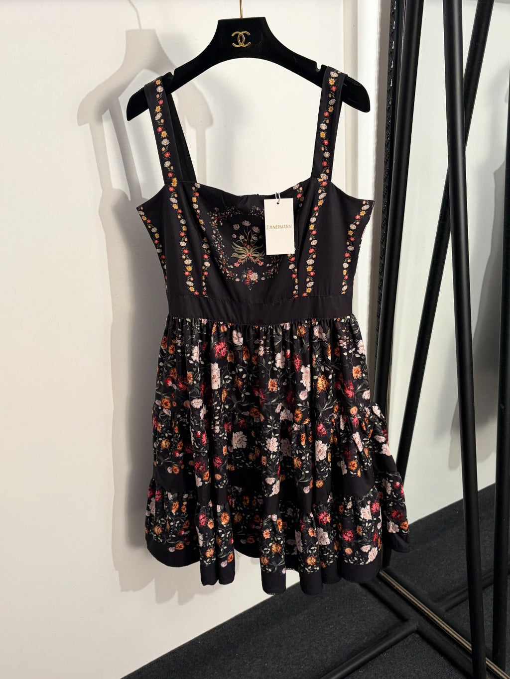 ZIMMERMANN 26S SHORT SPAGHETTI STRAP DRESS STYLE 87