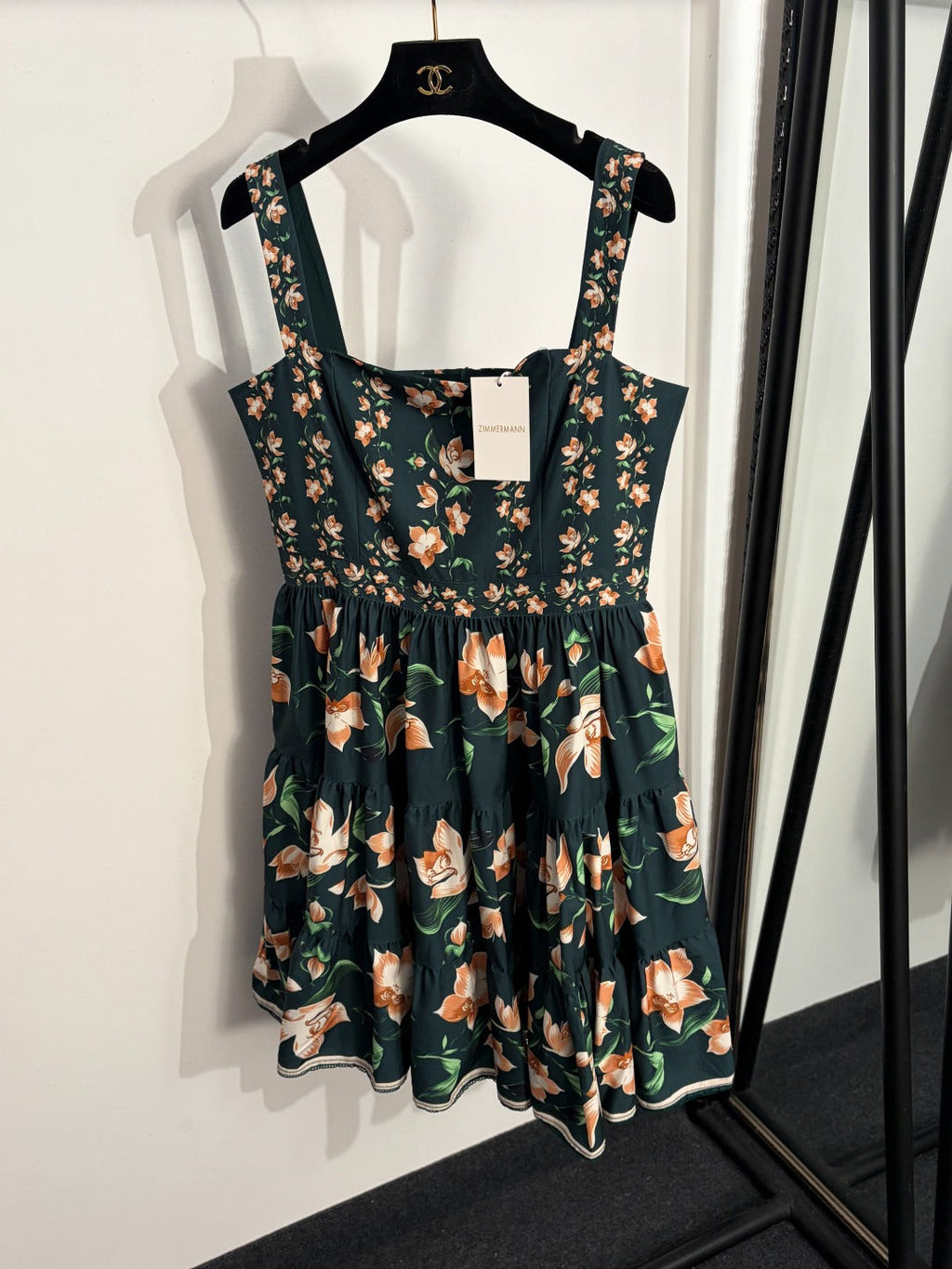 ZIMMERMANN 26S SHORT SPAGHETTI STRAP DRESS STYLE 86