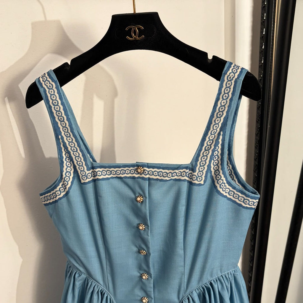 ZIMMERMANN 26S PATTERNED SLIP DRESS STYLE 85