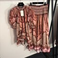 ZIMMERMANN 26S TOP AND SKIRT SET STYLE 81