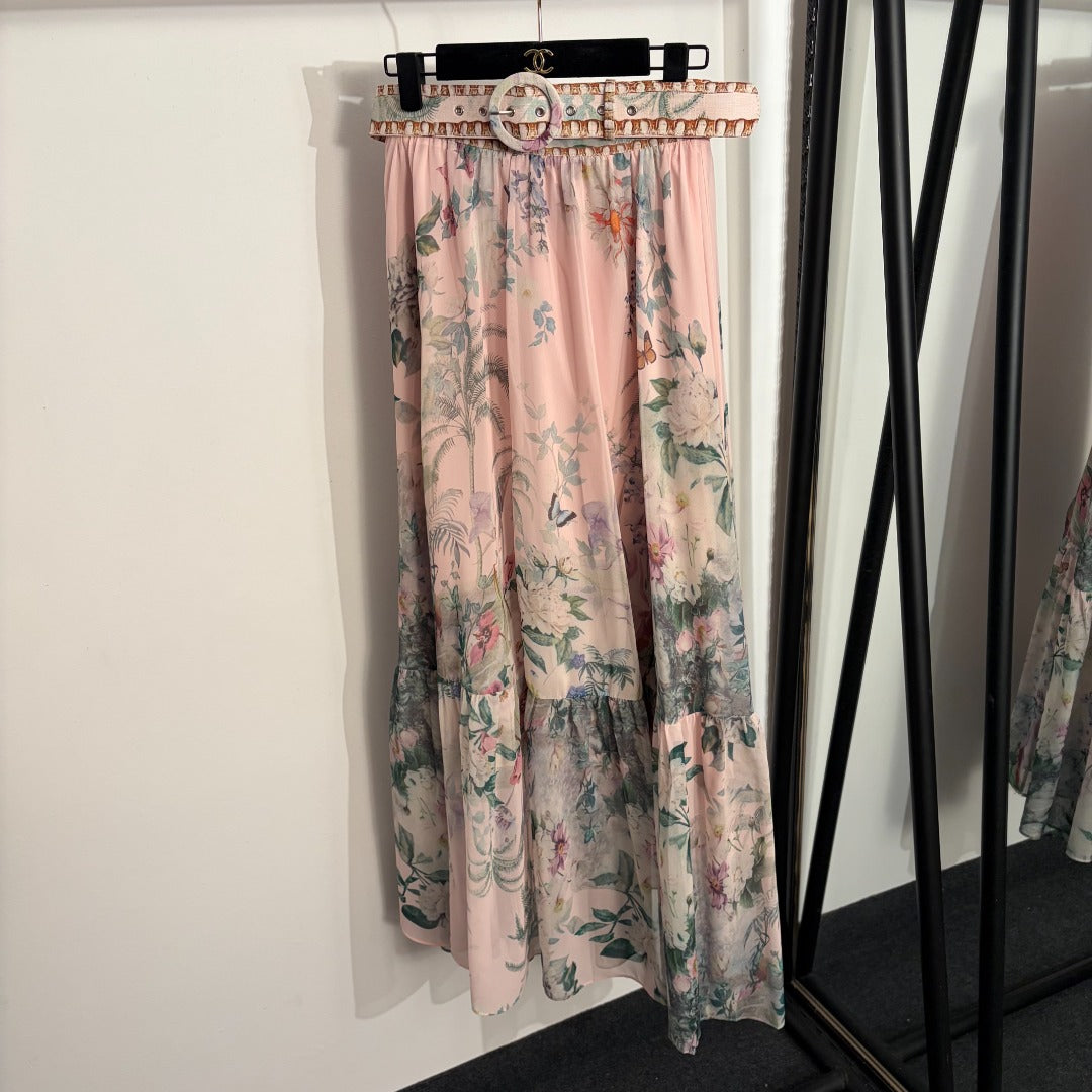ZIMMERMANN 26S TOP AND SKIRT SET STYLE 80