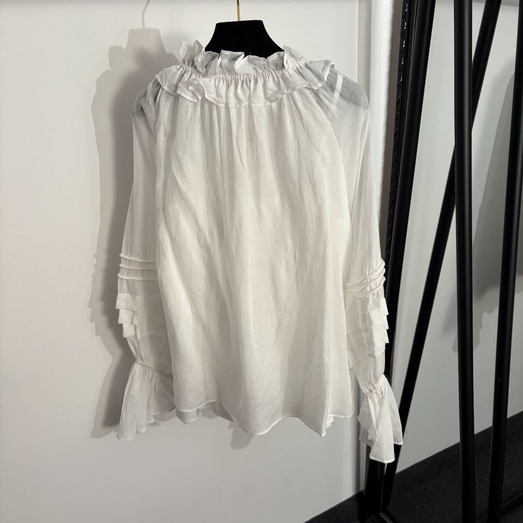 ZIMMERMANN 26S LONG-SLEEVE SHIRT STYLE 61