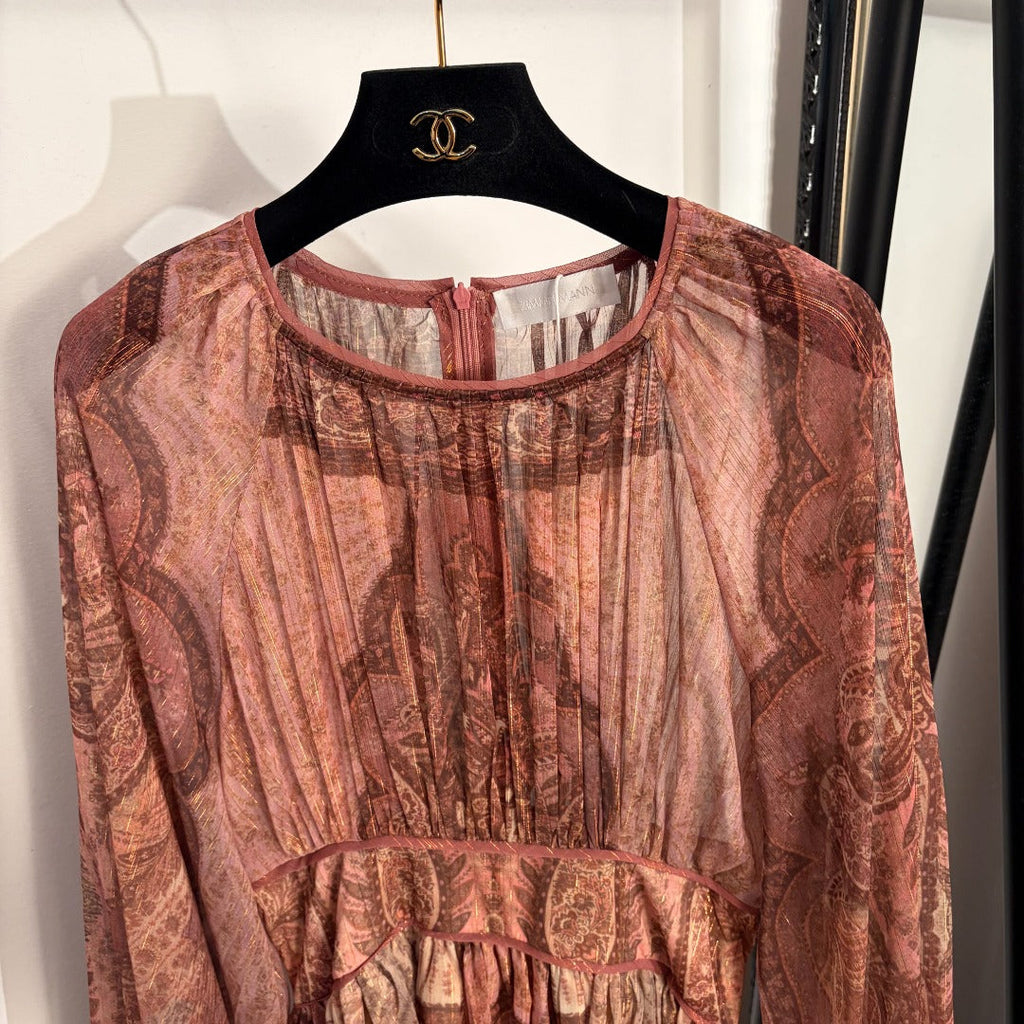 ZIMMERMANN 26S SLIT BODYCON DRESS STYLE 58