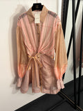 ZIMMERMANN 26S PUFF SLEEVE WAIST-CINCHED DRESS STYLE 57