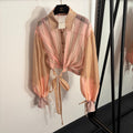 ZIMMERMANN 26S WAIST-CINCHED SHIRT STYLE 55