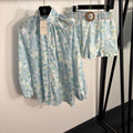 ZIMMERMANN 26S TOP AND SHORTS SET STYLE 48
