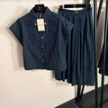 VALENTINO 26S SHIRT AND SKIRT SET 118