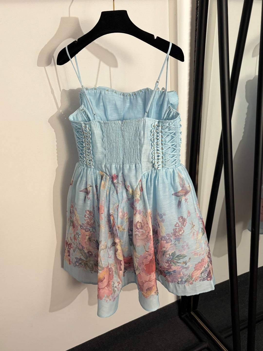 ZIMMERMANN 26S PATTERNED CAMI DRESS STYLE 7