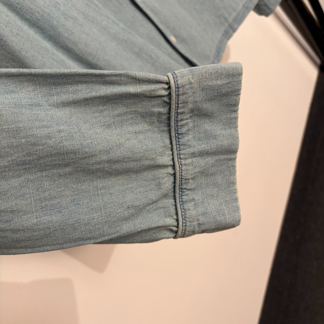 YSL 26S LONG SLEEVE DENIM SHIRT 417