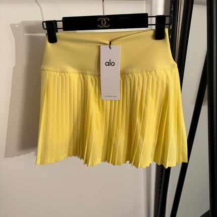 ALO 26S PLEATED MINI SKIRT 201