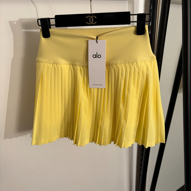 ALO 26S PLEATED MINI SKIRT 201