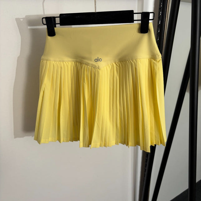 ALO 26S PLEATED MINI SKIRT 201