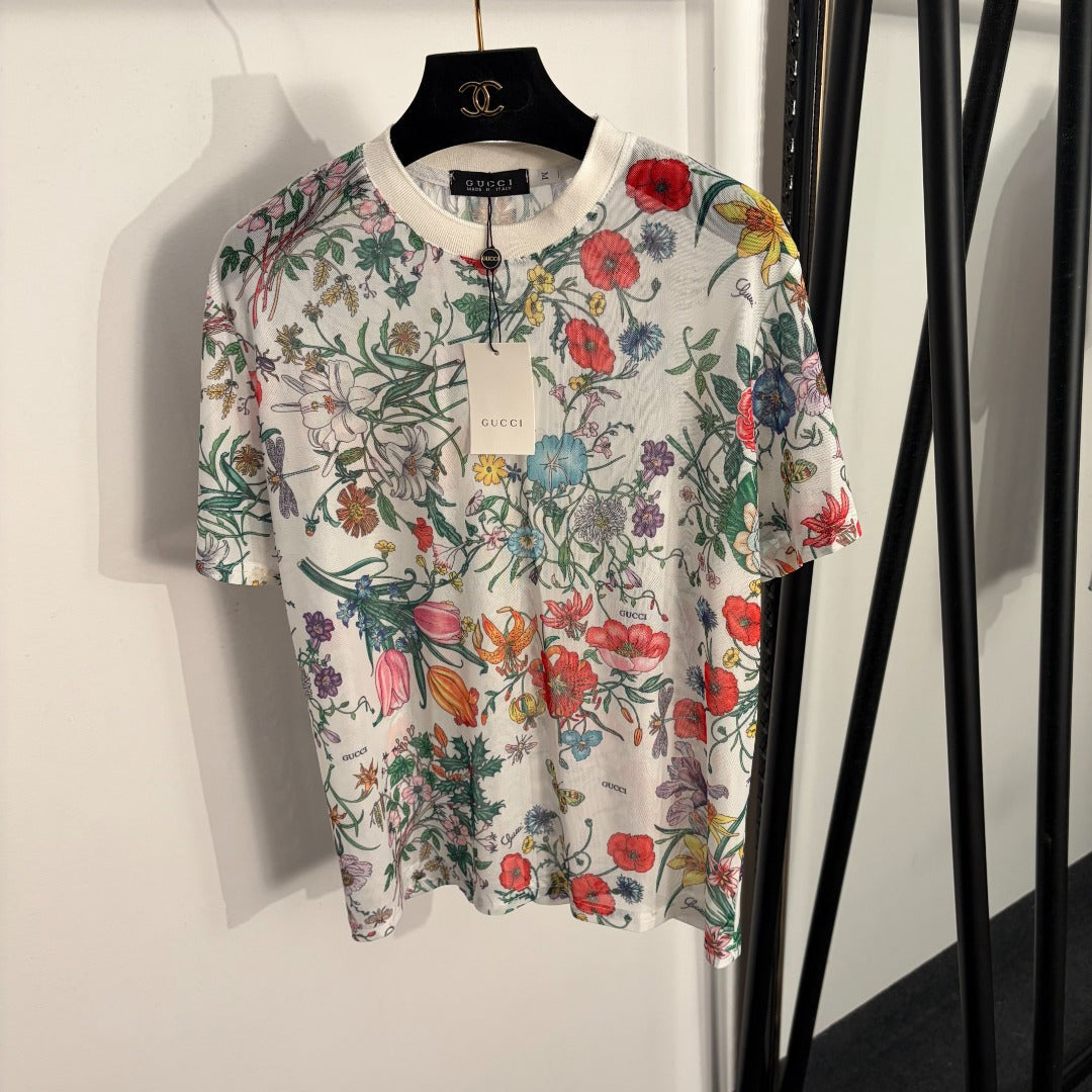 GUCCI 26S MESH SHORT SLEEVE T-SHIRT 319