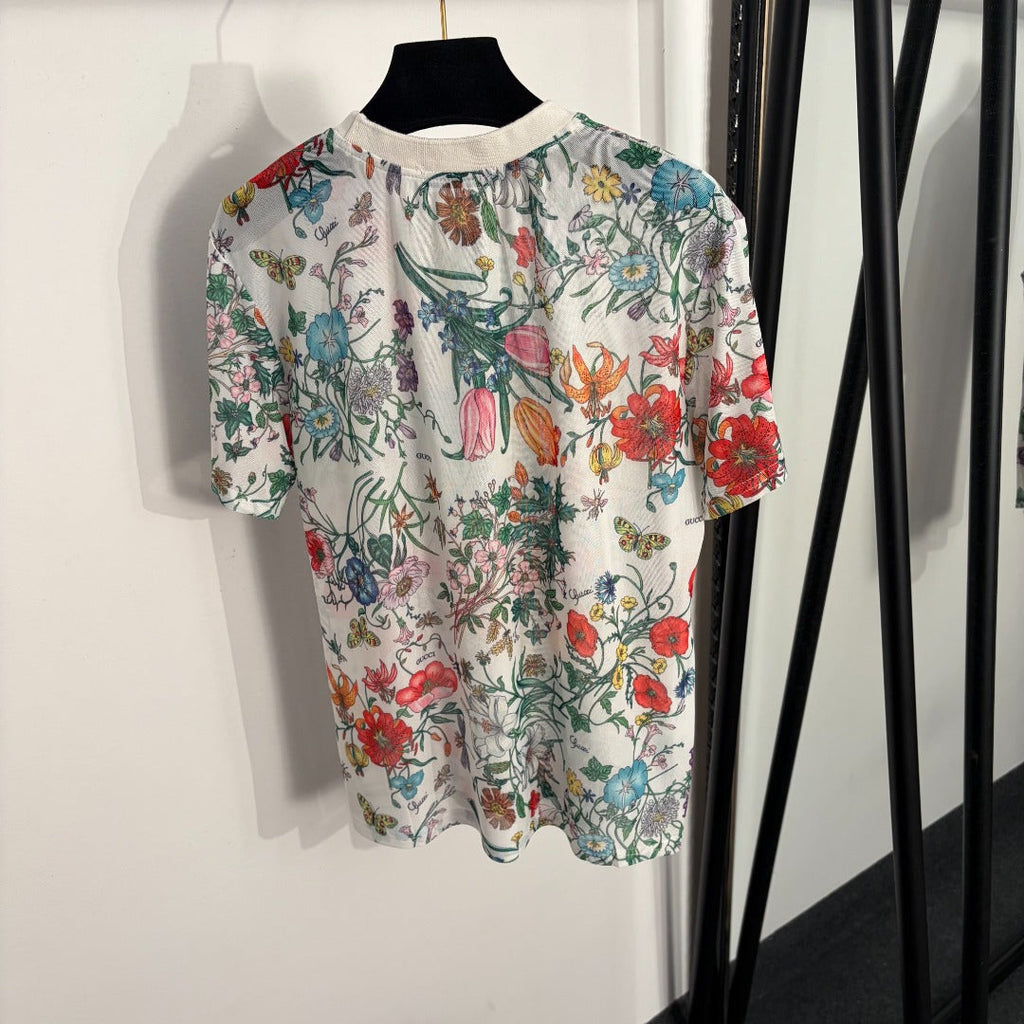 GUCCI 26S MESH SHORT SLEEVE T-SHIRT 319