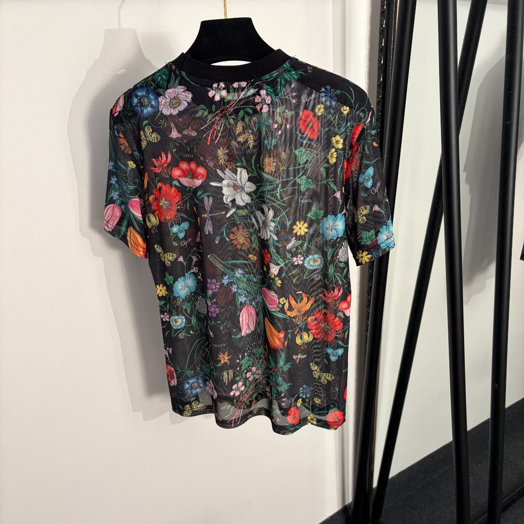 GUCCI 26S MESH SHORT SLEEVE T-SHIRT 318