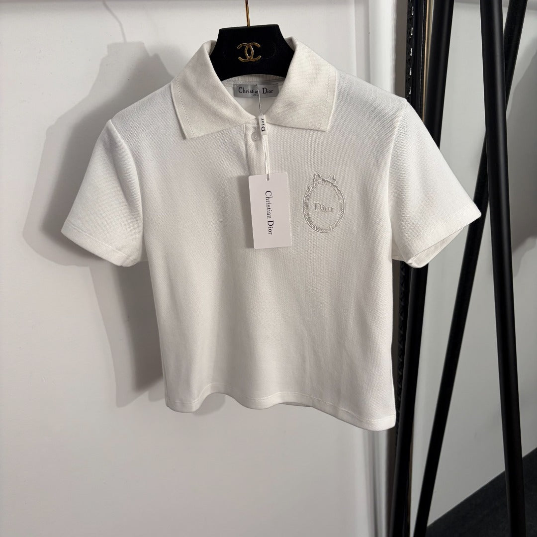 DIOR 26S SHORT-SLEEVE POLO SHIRT 1348
