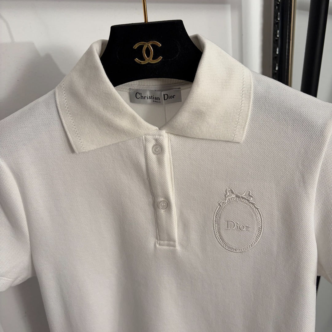 DIOR 26S SHORT-SLEEVE POLO SHIRT 1348